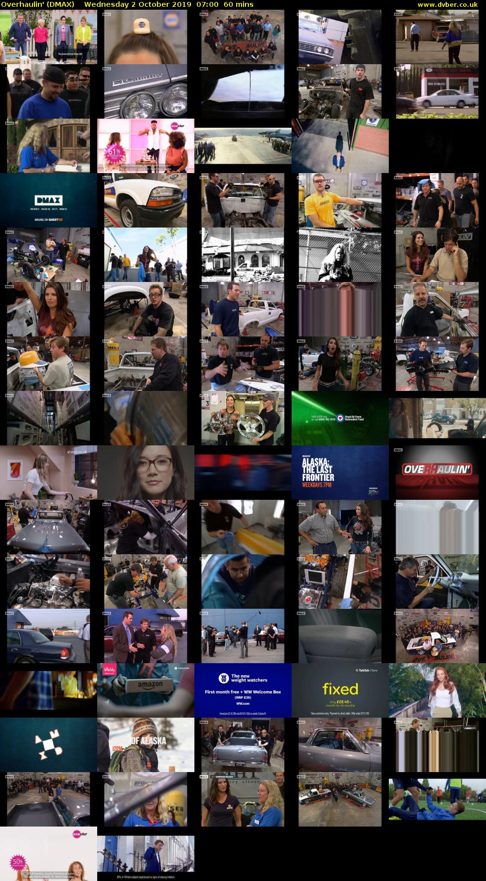 Overhaulin' (DMAX) Wednesday 2 October 2019 07:00 - 08:00