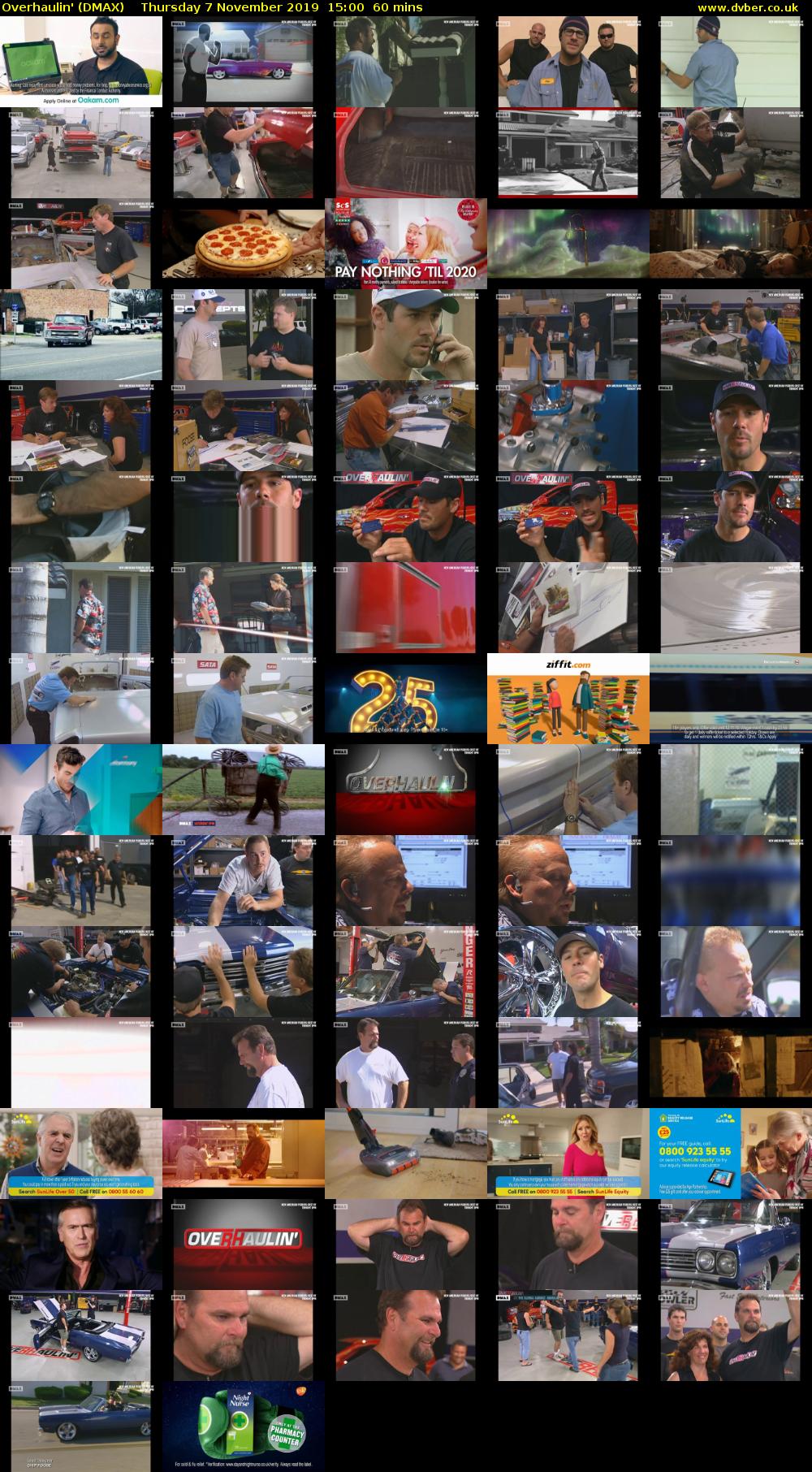 Overhaulin' (DMAX) Thursday 7 November 2019 15:00 - 16:00