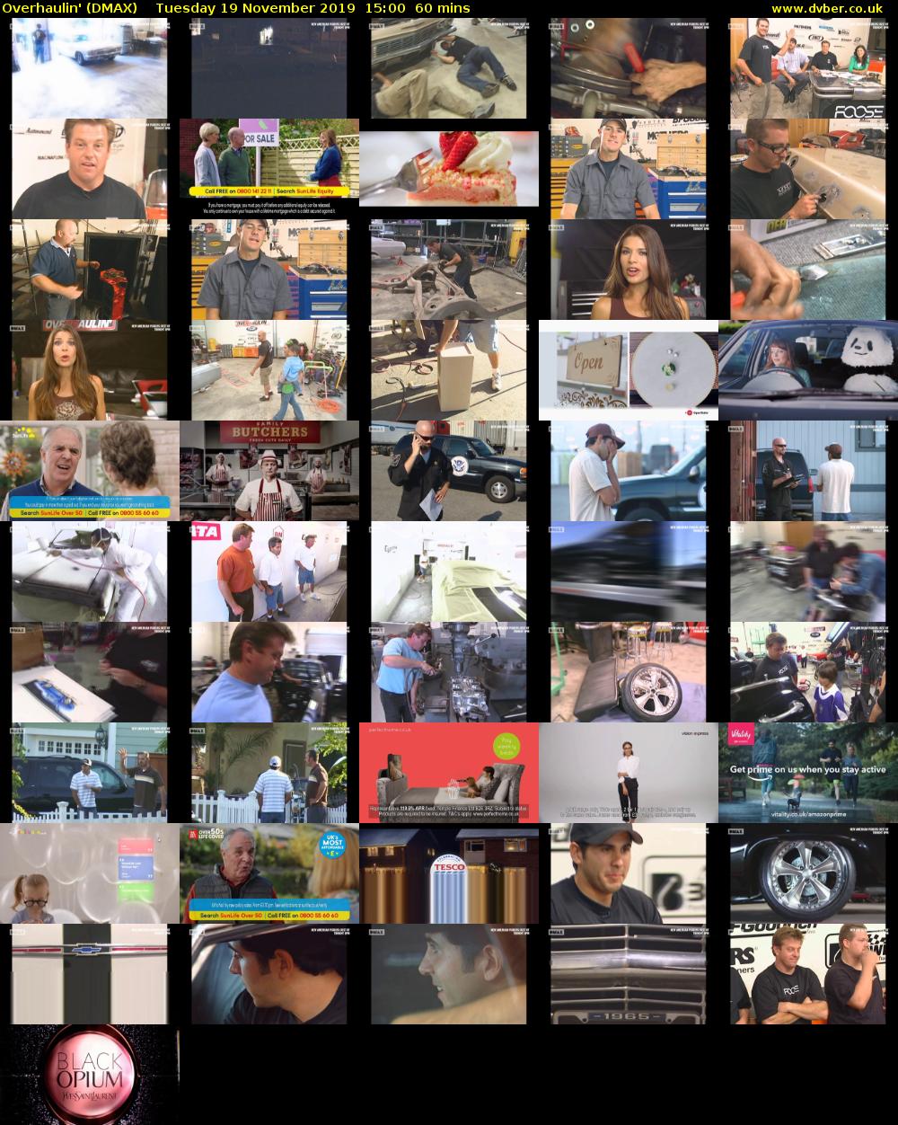 Overhaulin' (DMAX) Tuesday 19 November 2019 15:00 - 16:00