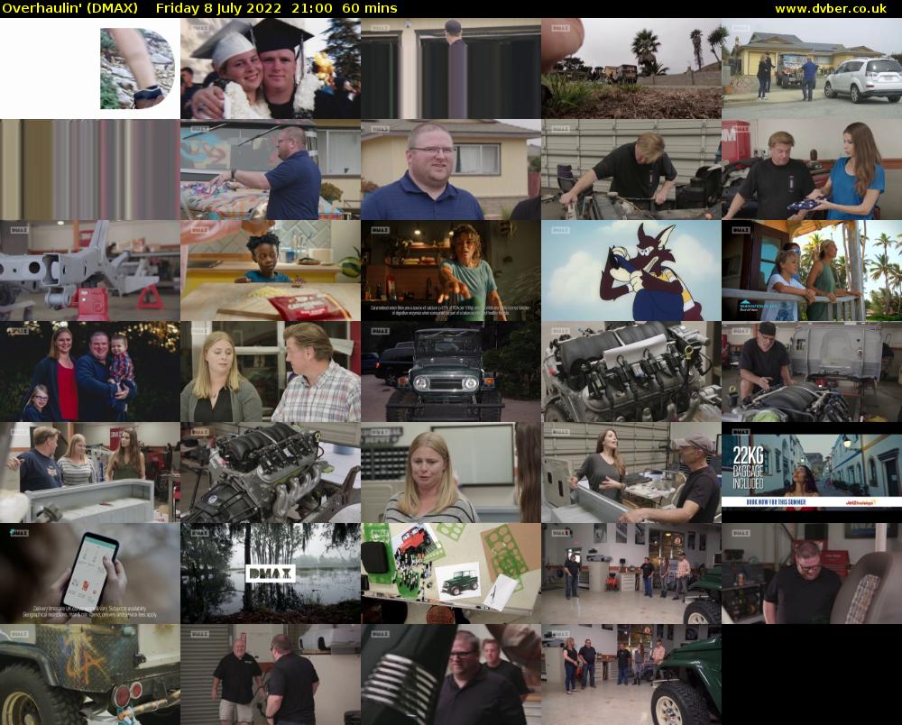 Overhaulin' (DMAX) Friday 8 July 2022 21:00 - 22:00