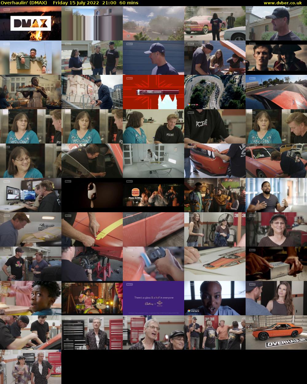 Overhaulin' (DMAX) Friday 15 July 2022 21:00 - 22:00