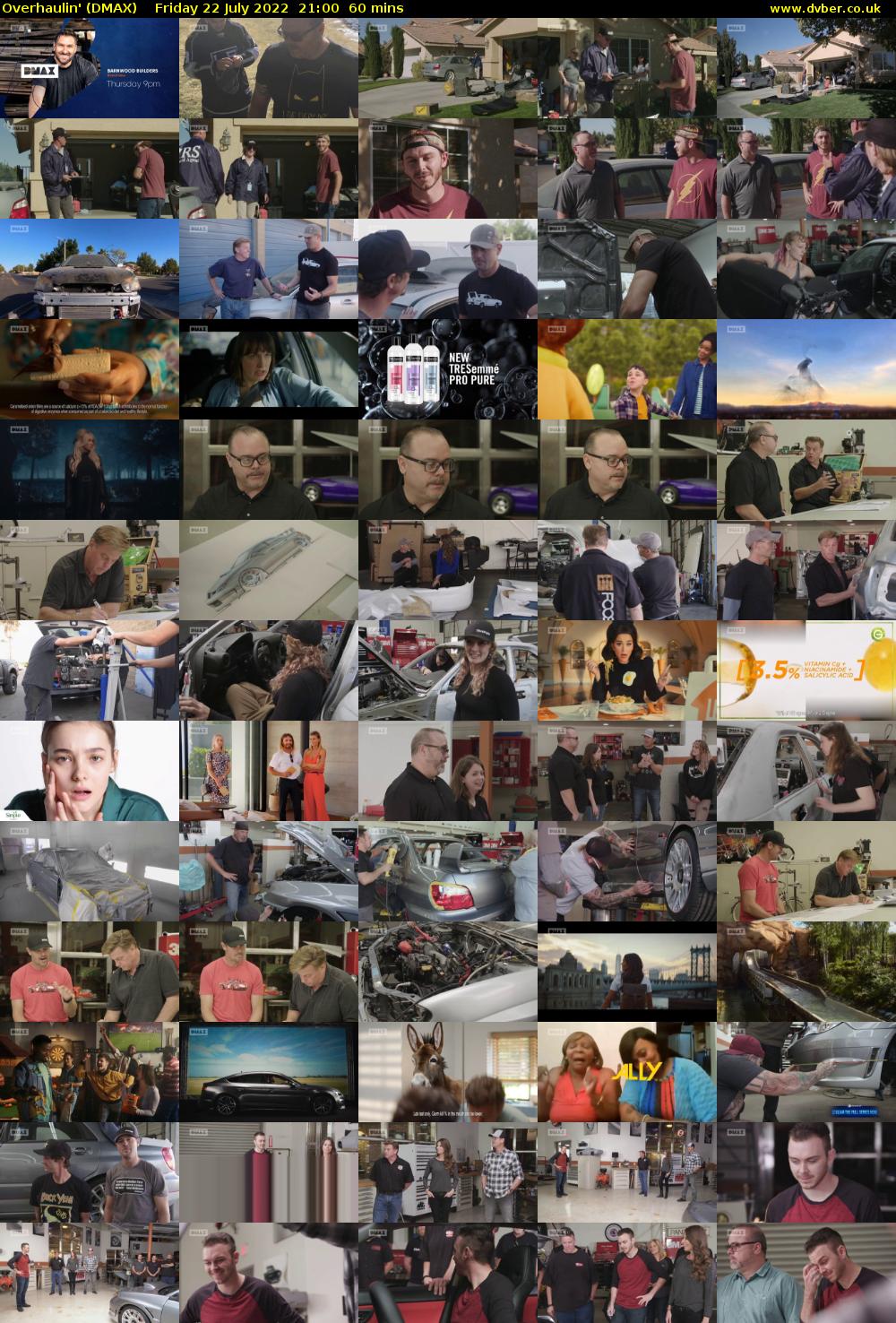 Overhaulin' (DMAX) Friday 22 July 2022 21:00 - 22:00