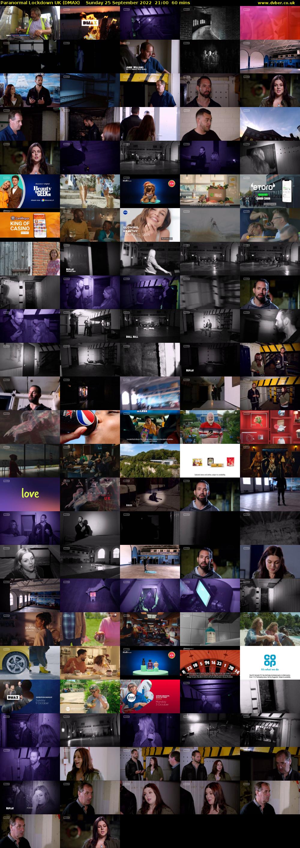 Paranormal Lockdown UK (DMAX) Sunday 25 September 2022 21:00 - 22:00