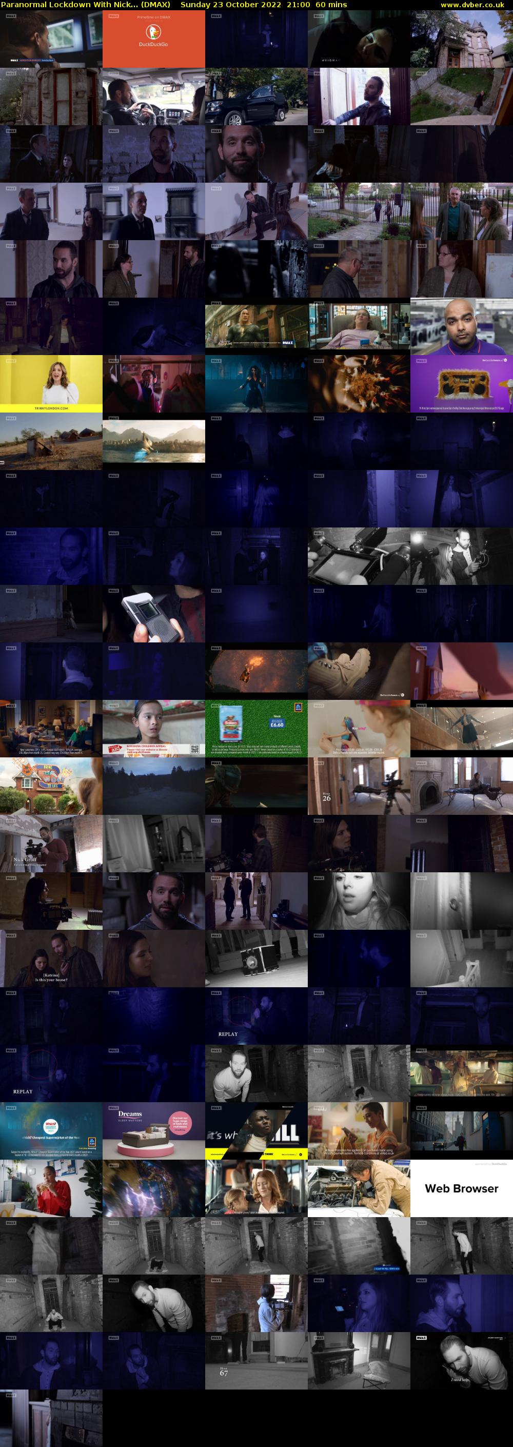 Paranormal Lockdown With Nick... (DMAX) Sunday 23 October 2022 21:00 - 22:00