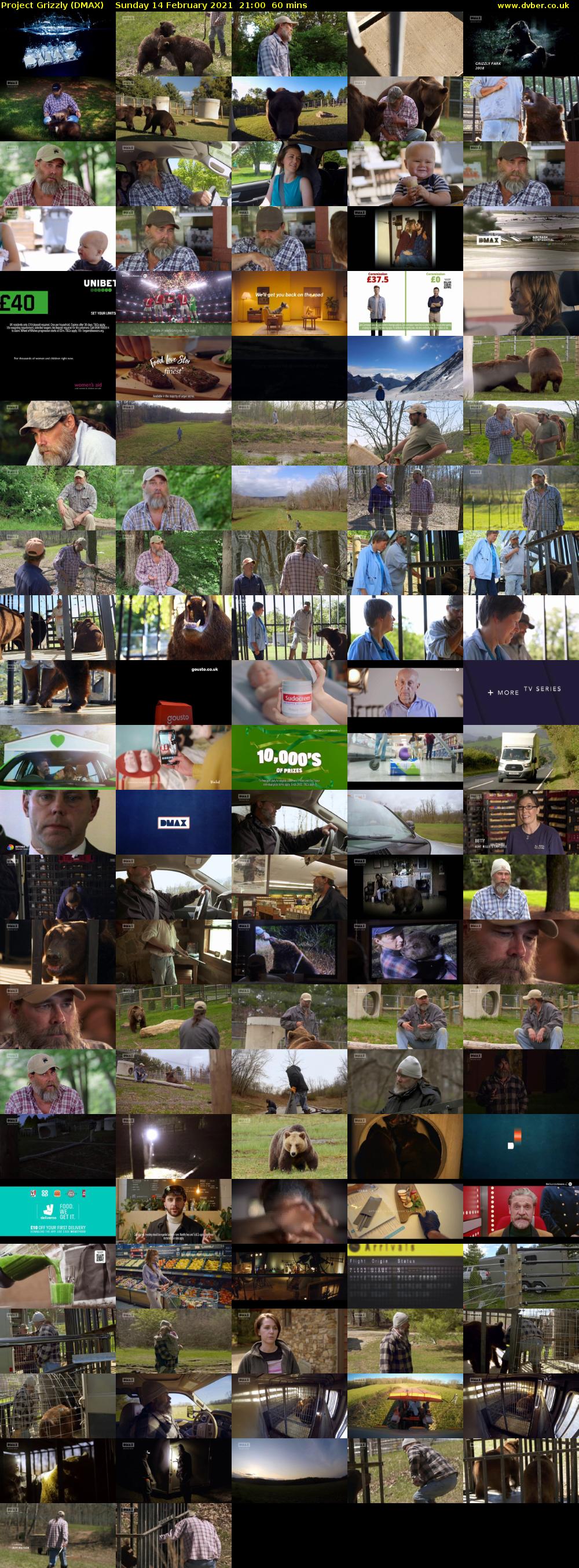 Project Grizzly (DMAX) Sunday 14 February 2021 21:00 - 22:00