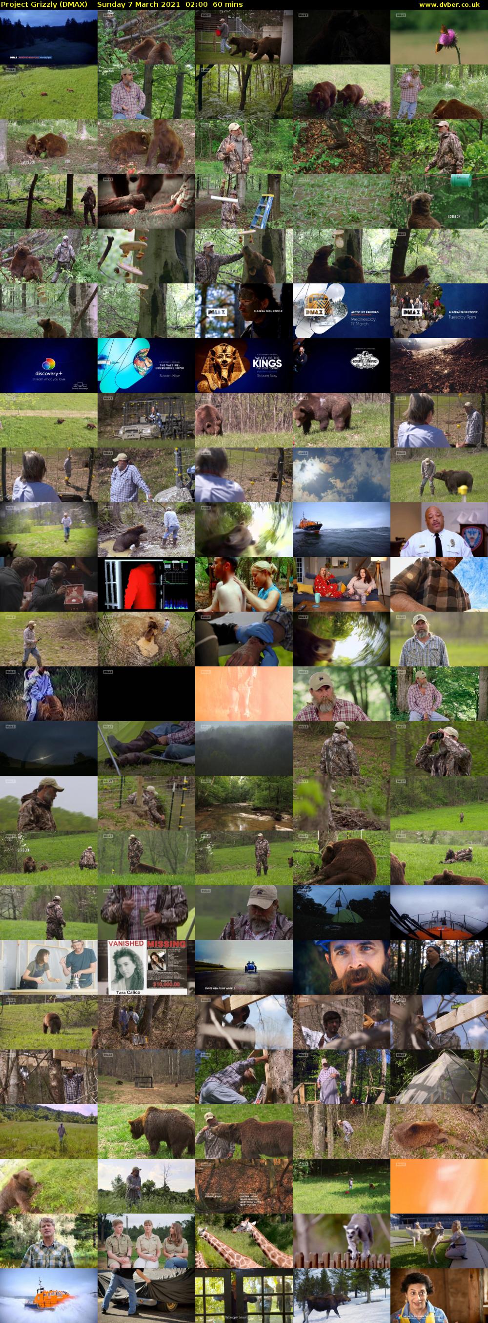 Project Grizzly (DMAX) Sunday 7 March 2021 02:00 - 03:00