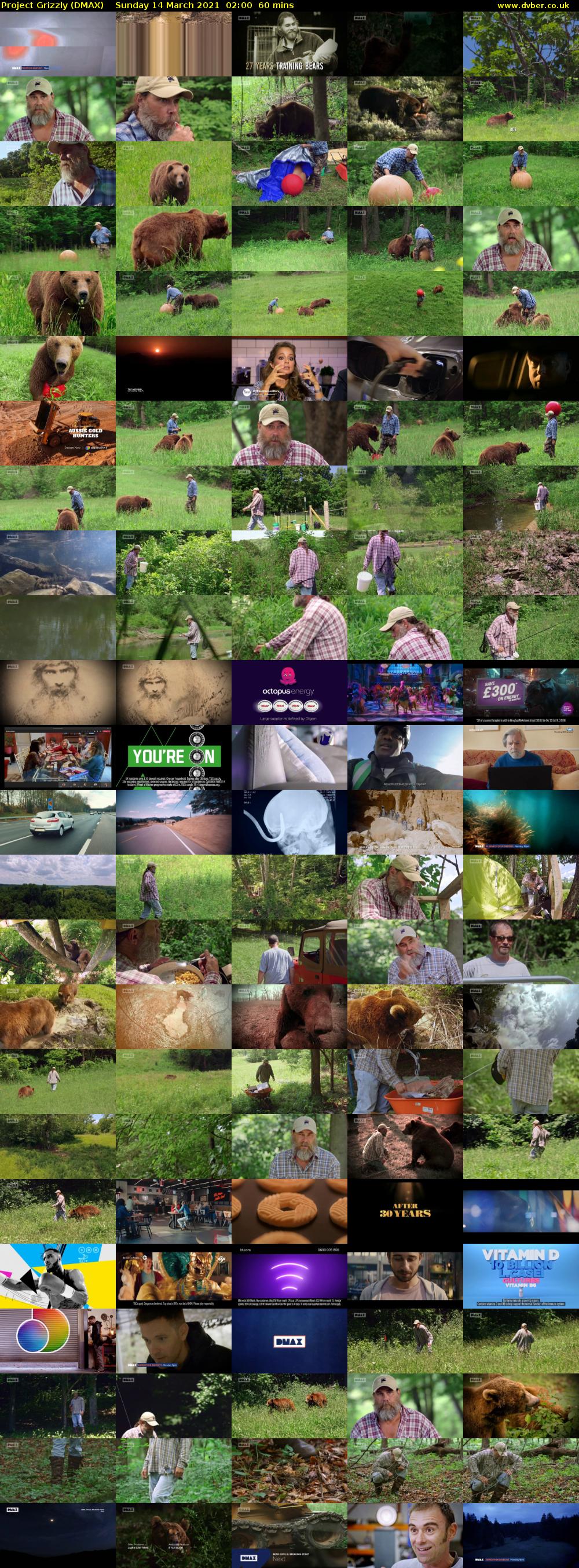 Project Grizzly (DMAX) Sunday 14 March 2021 02:00 - 03:00