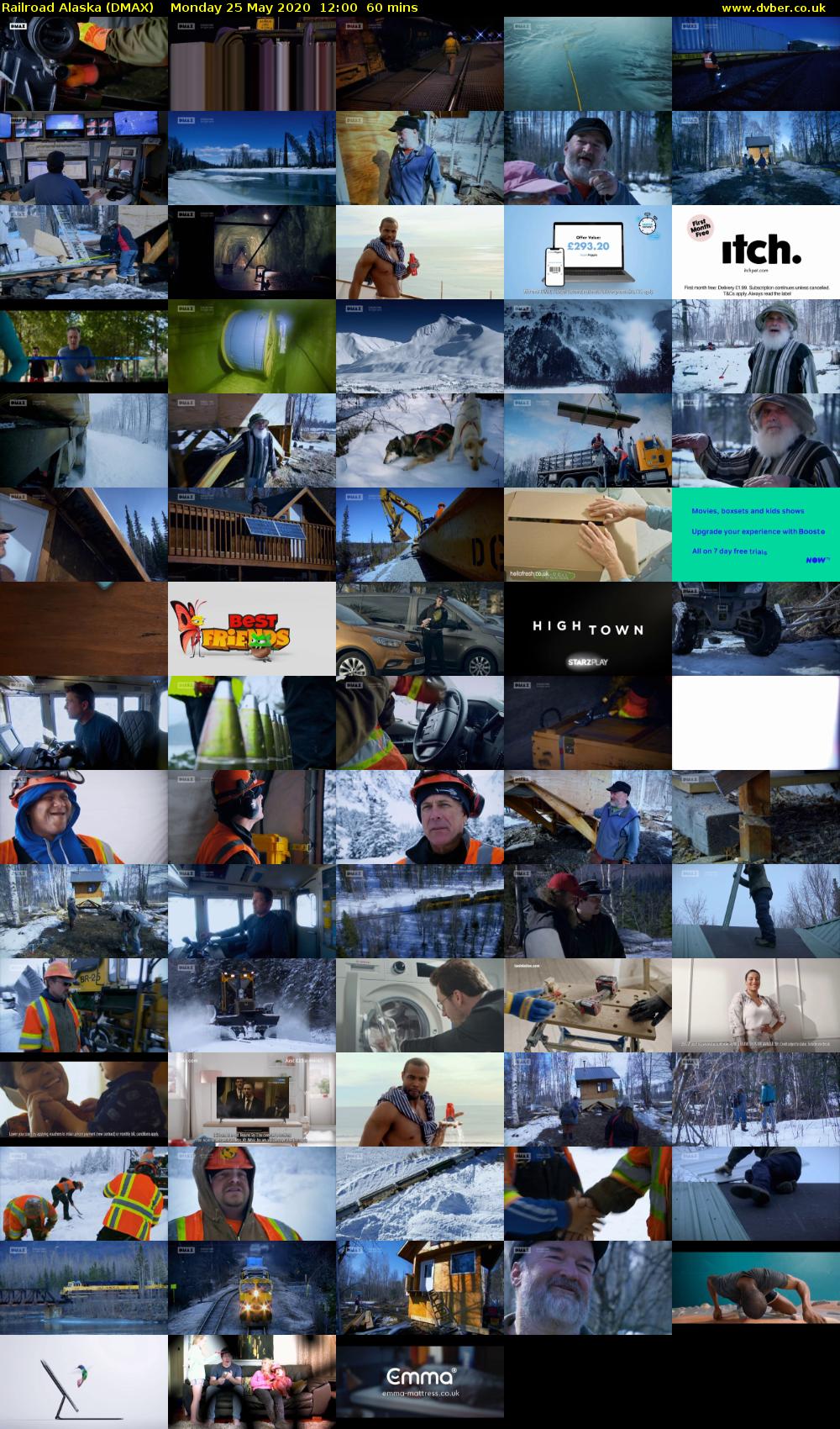 Railroad Alaska (DMAX) Monday 25 May 2020 12:00 - 13:00