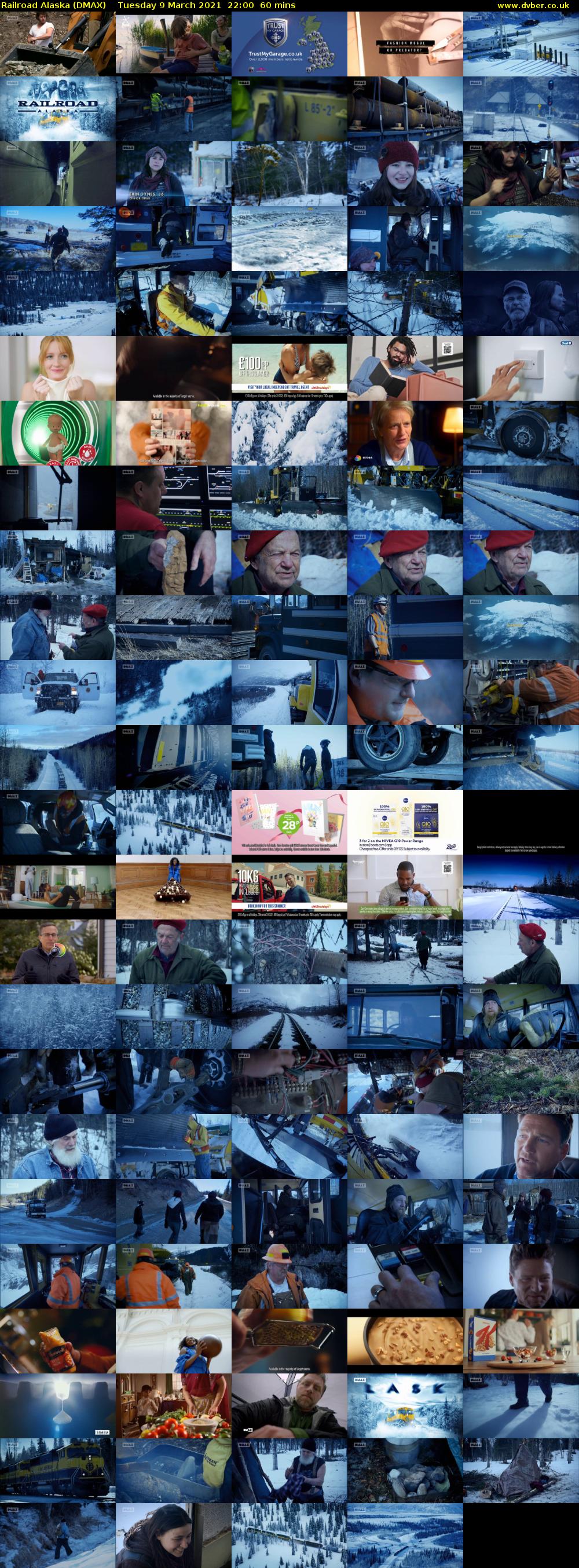 Railroad Alaska (DMAX) Tuesday 9 March 2021 22:00 - 23:00