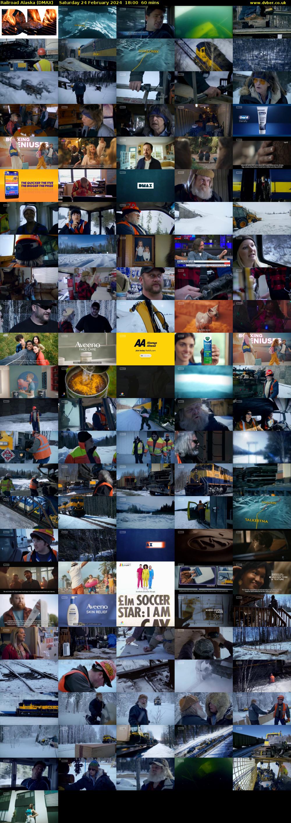 Railroad Alaska (DMAX) Saturday 24 February 2024 18:00 - 19:00