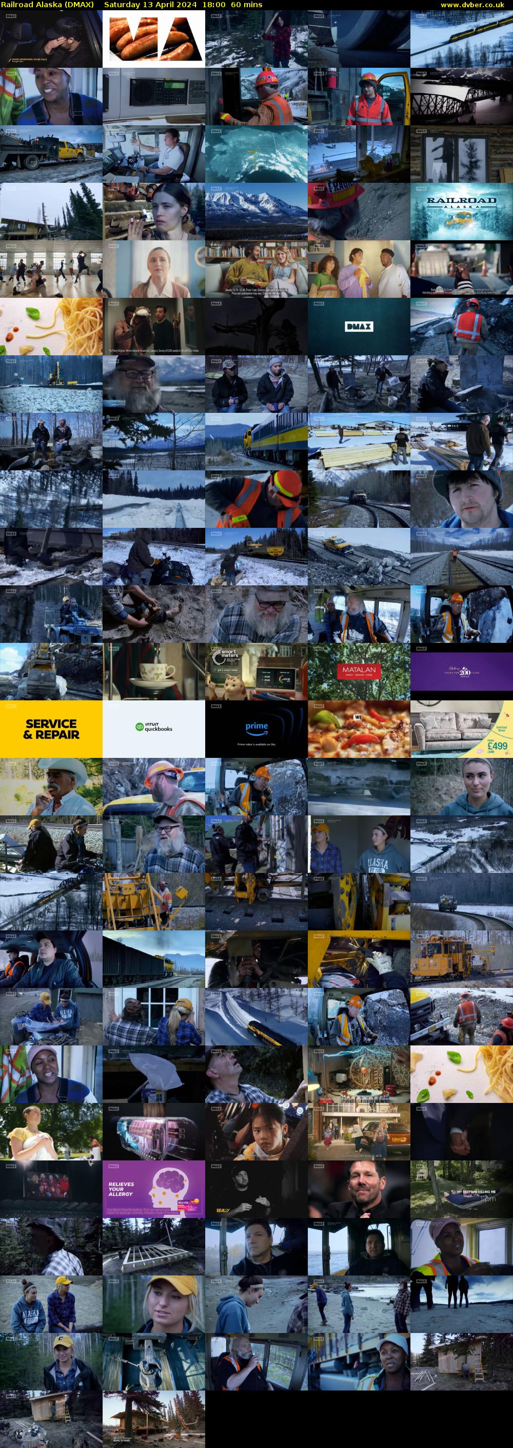 Railroad Alaska (DMAX) Saturday 13 April 2024 18:00 - 19:00
