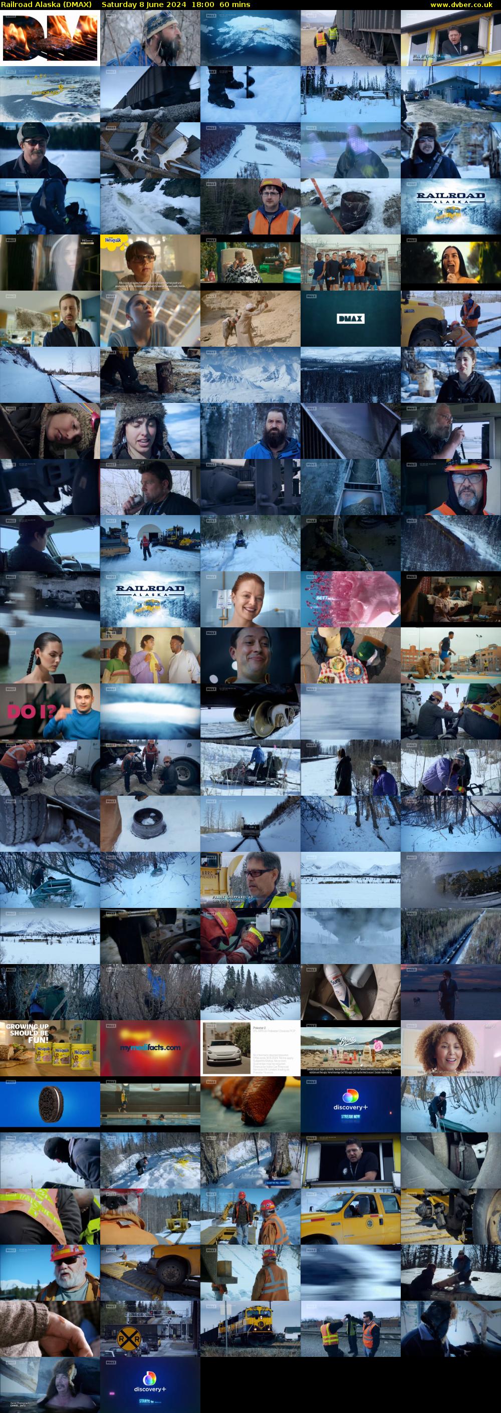 Railroad Alaska (DMAX) Saturday 8 June 2024 18:00 - 19:00