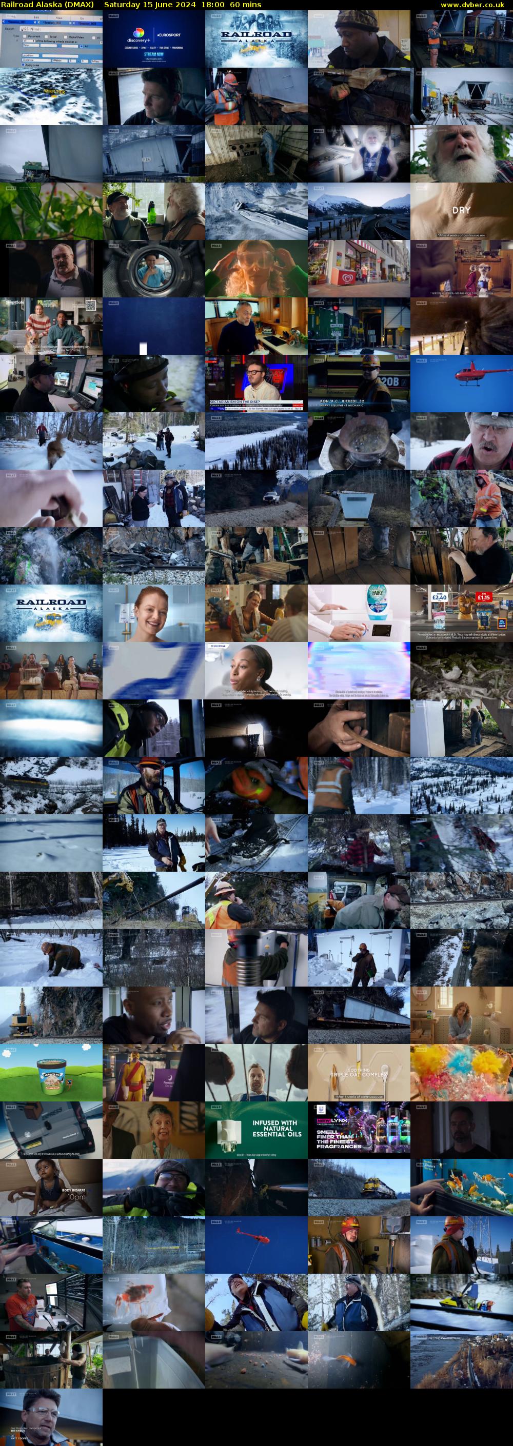 Railroad Alaska (DMAX) Saturday 15 June 2024 18:00 - 19:00