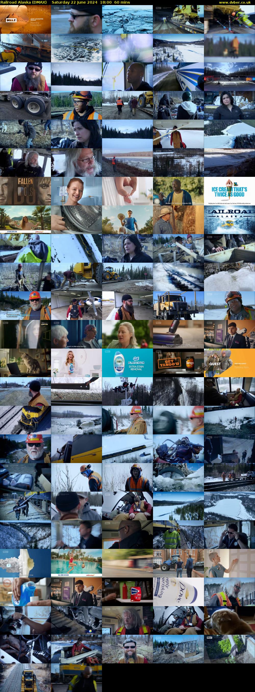 Railroad Alaska (DMAX) Saturday 22 June 2024 18:00 - 19:00