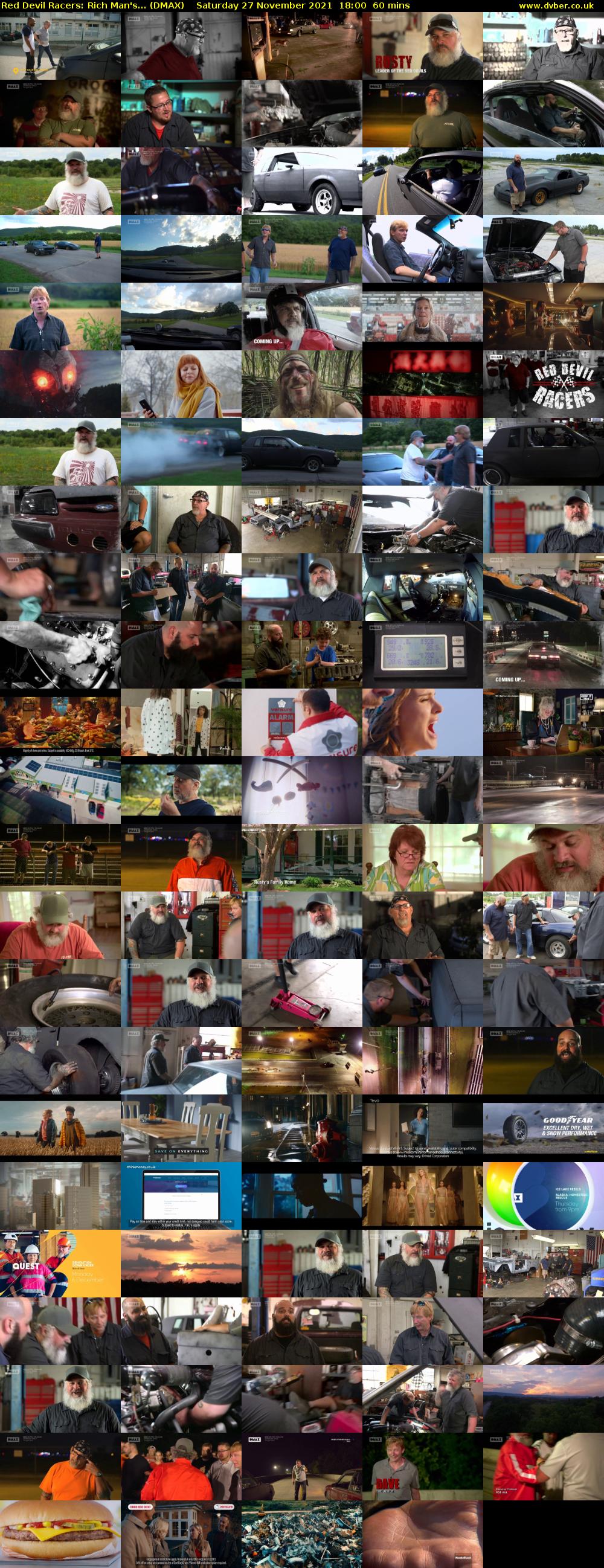 Red Devil Racers: Rich Man's... (DMAX) Saturday 27 November 2021 18:00 - 19:00