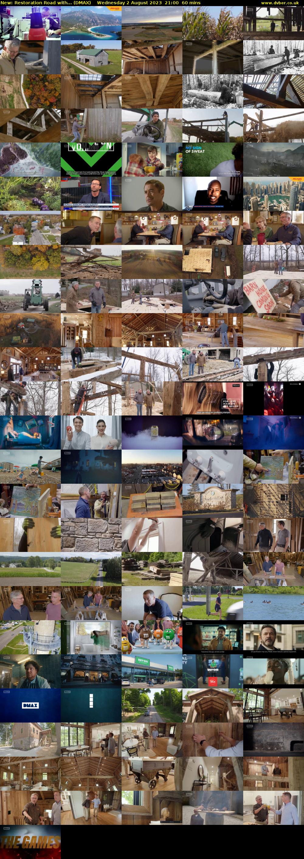 Restoration Road with... (DMAX) Wednesday 2 August 2023 21:00 - 22:00