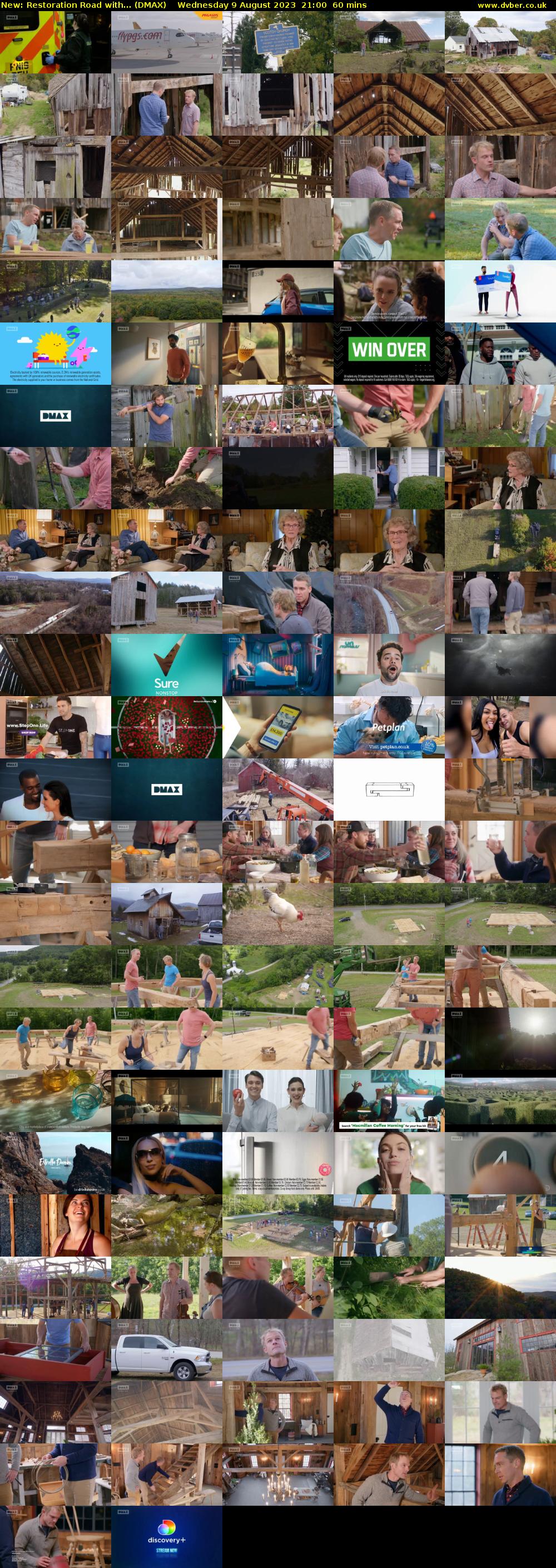 Restoration Road with... (DMAX) Wednesday 9 August 2023 21:00 - 22:00