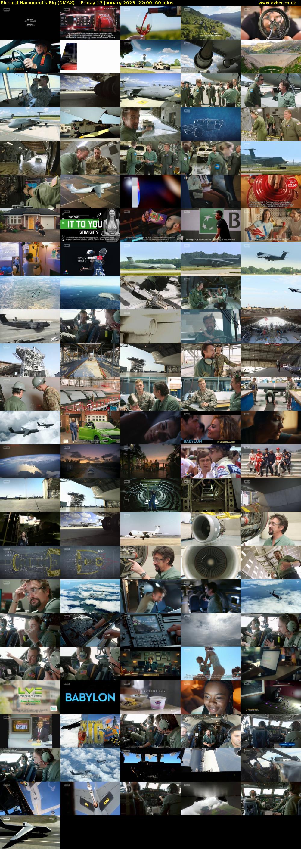 Richard Hammond's Big (DMAX) Friday 13 January 2023 22:00 - 23:00