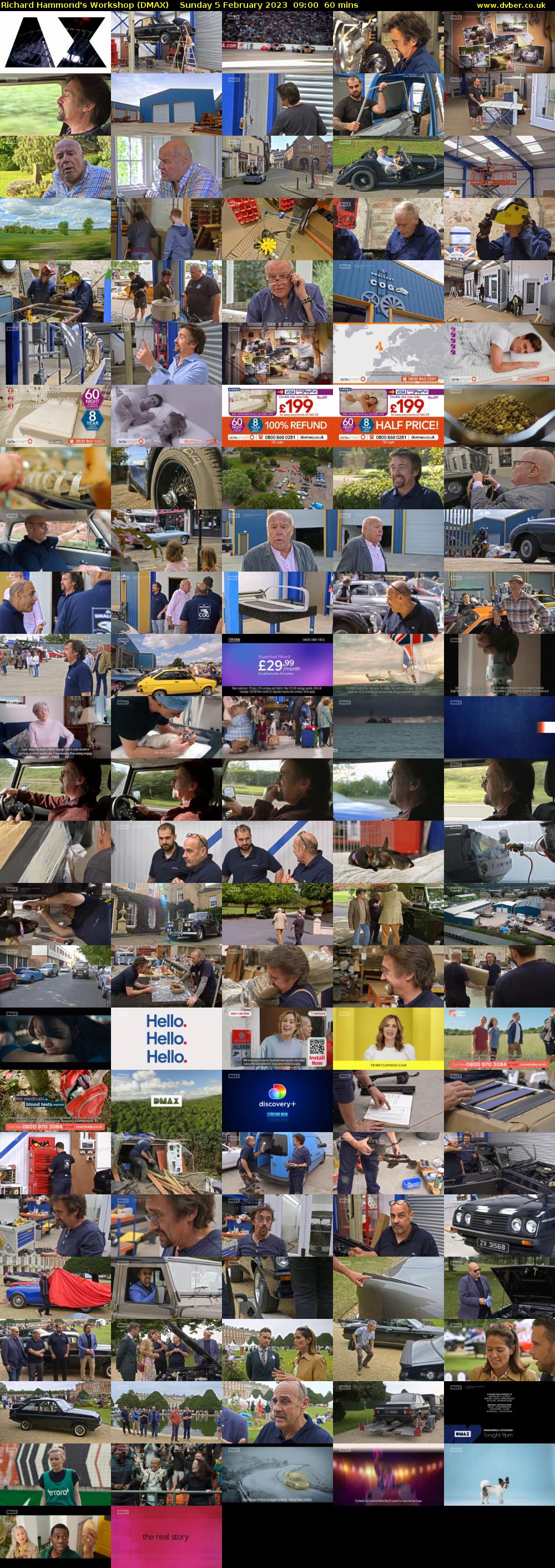 Richard Hammond's Workshop (DMAX) Sunday 5 February 2023 09:00 - 10:00