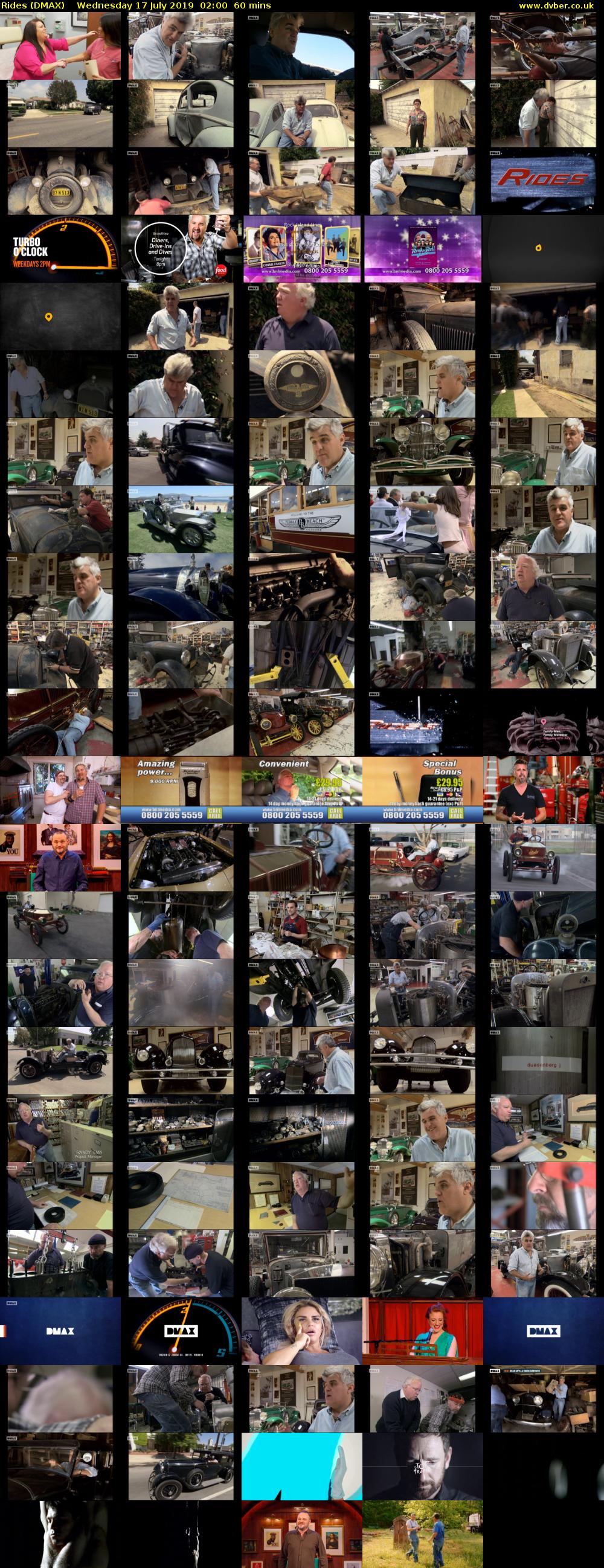 Rides (DMAX) Wednesday 17 July 2019 02:00 - 03:00