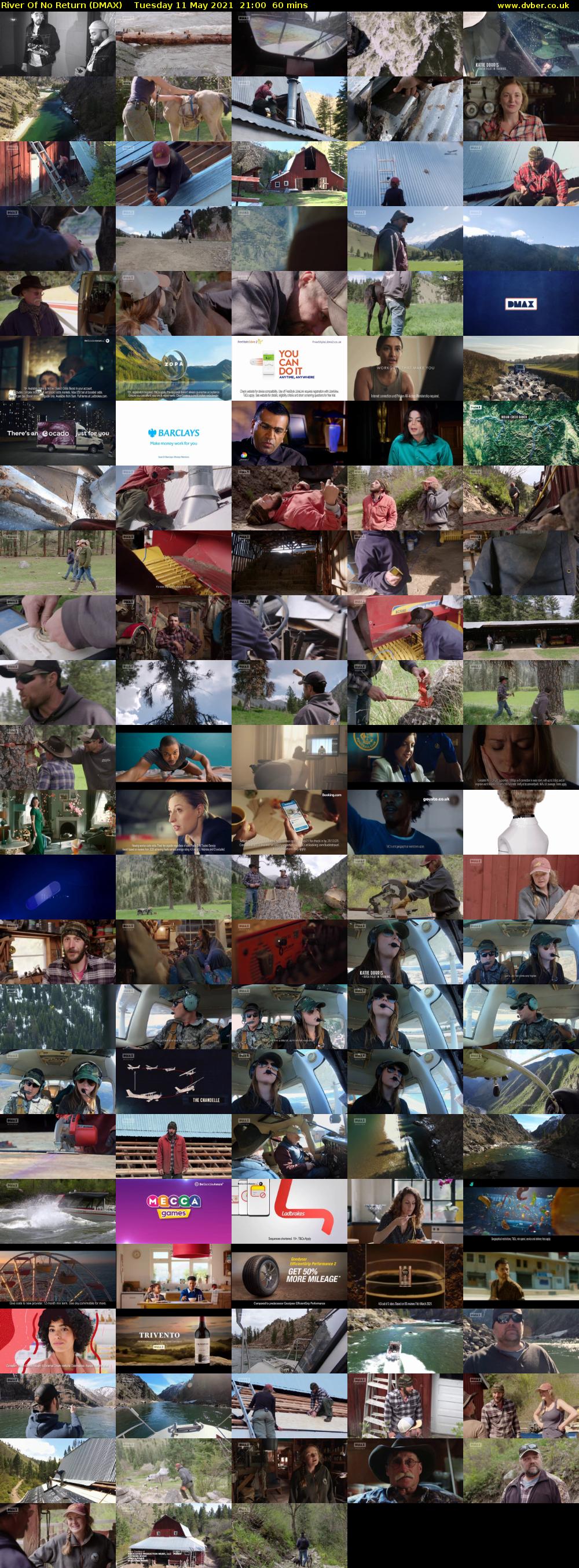 River Of No Return (DMAX) Tuesday 11 May 2021 21:00 - 22:00