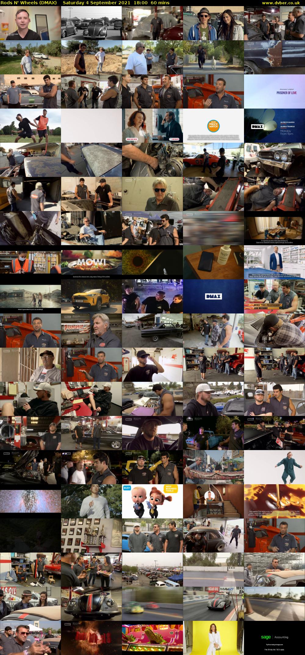Rods N' Wheels (DMAX) Saturday 4 September 2021 18:00 - 19:00