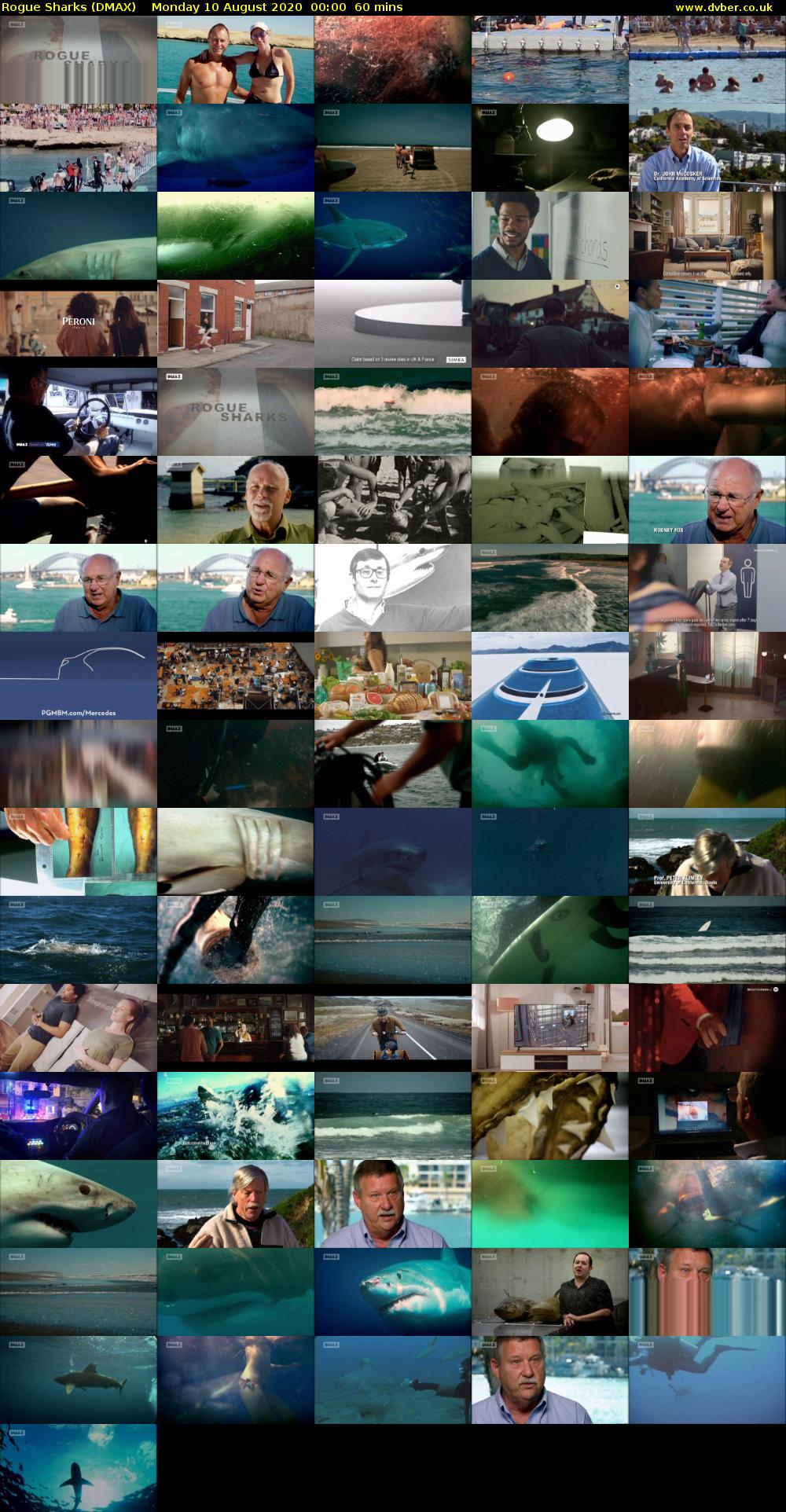 Rogue Sharks (DMAX) Monday 10 August 2020 00:00 - 01:00