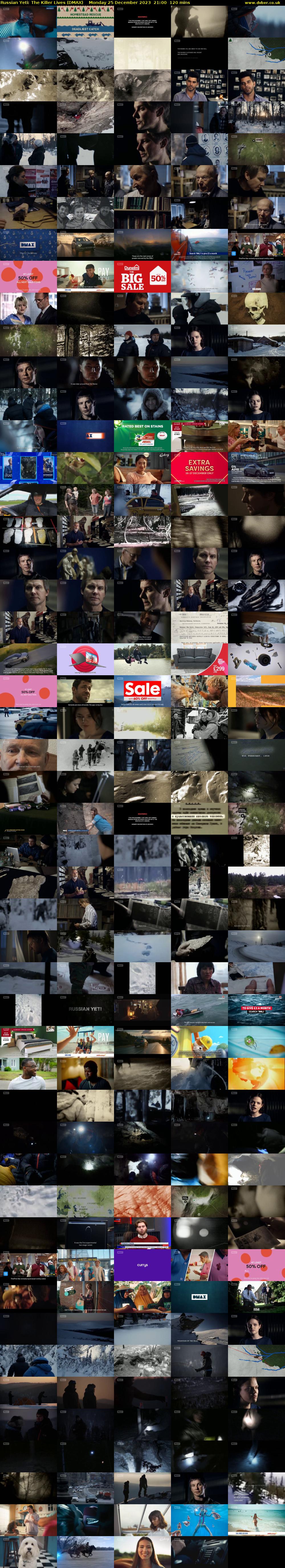 Russian Yeti: The Killer Lives (DMAX) Monday 25 December 2023 21:00 - 23:00