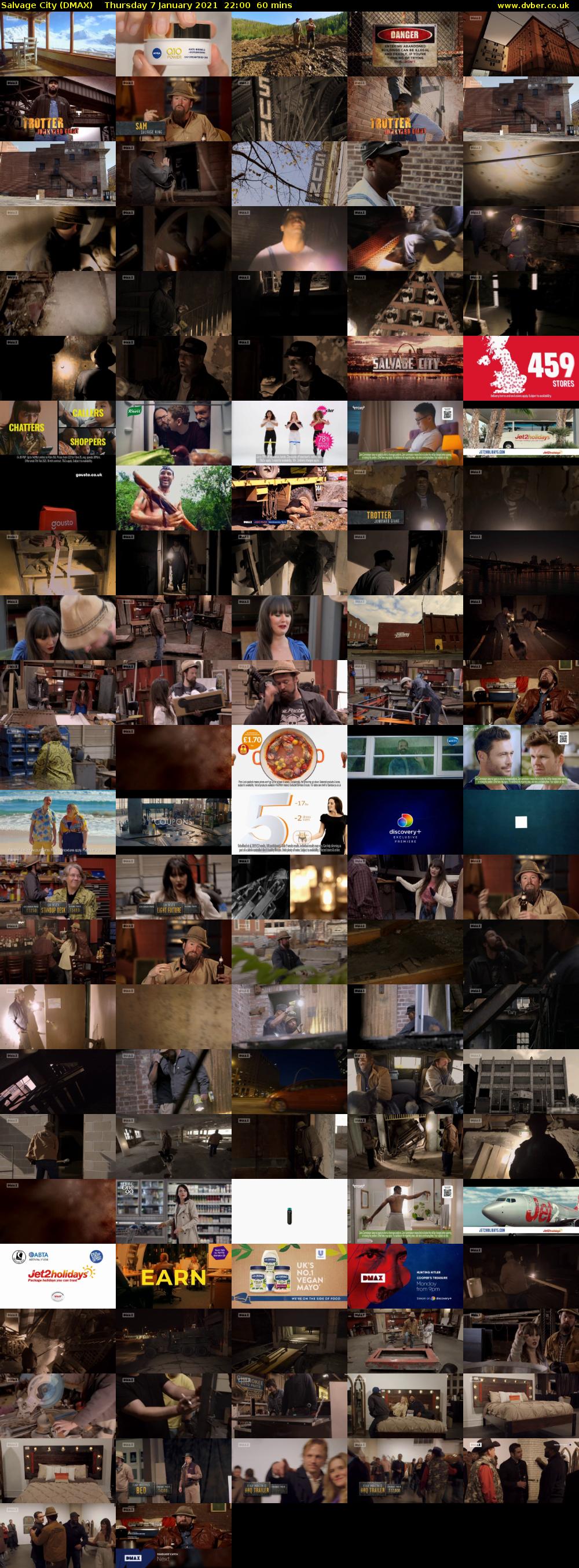 Salvage City (DMAX) Thursday 7 January 2021 22:00 - 23:00