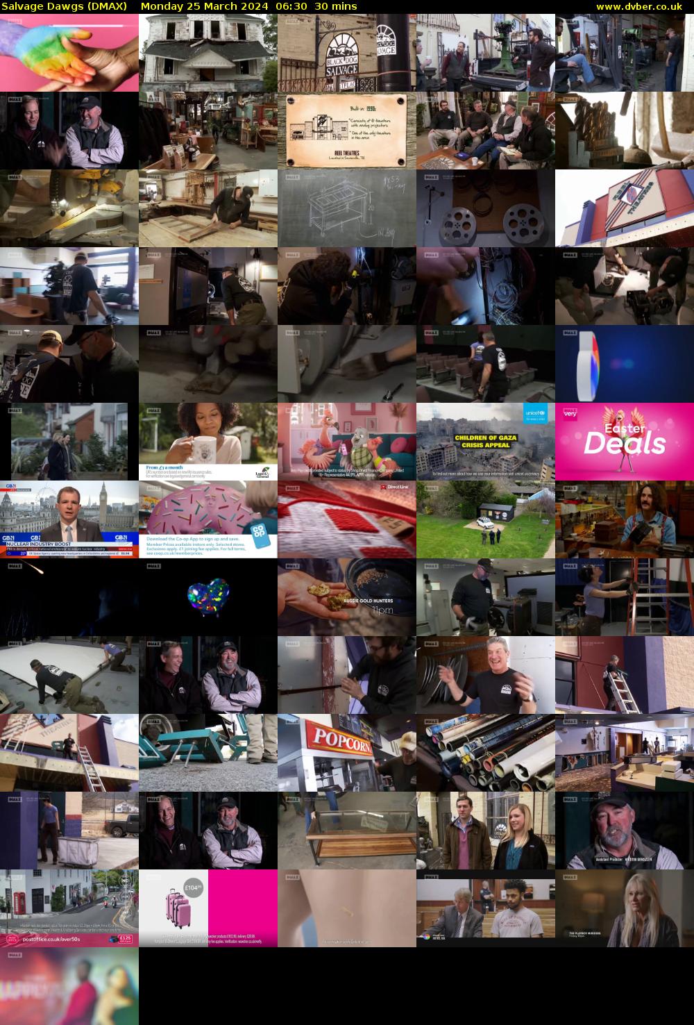 Salvage Dawgs (DMAX) Monday 25 March 2024 06:30 - 07:00
