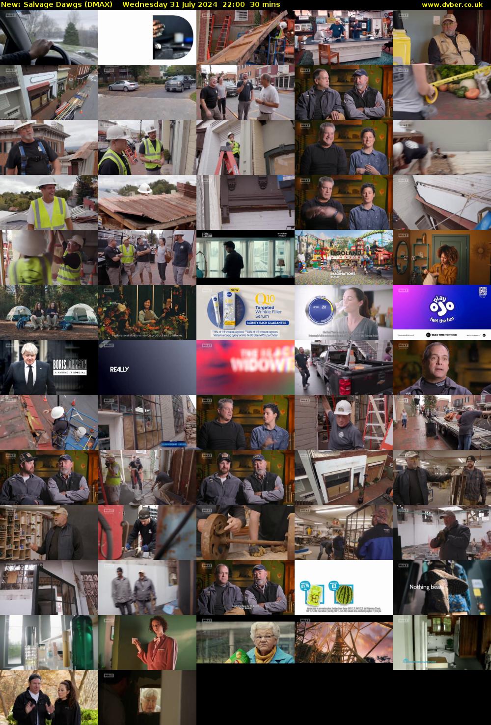 Salvage Dawgs (DMAX) Wednesday 31 July 2024 22:00 - 22:30