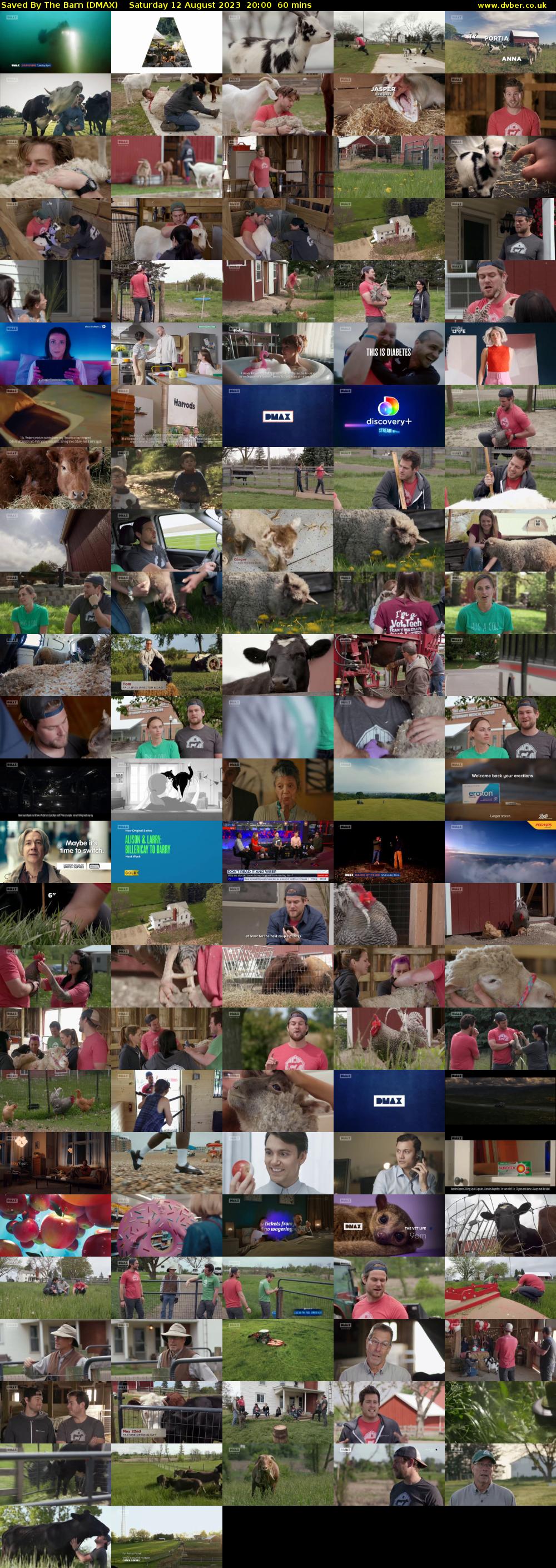 Saved By The Barn (DMAX) Saturday 12 August 2023 20:00 - 21:00