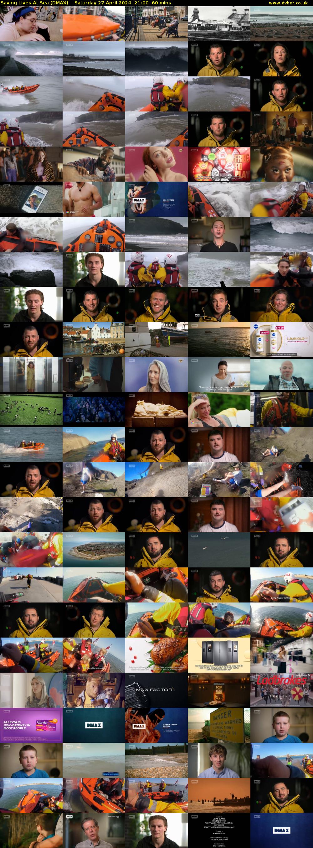 Saving Lives At Sea (DMAX) Saturday 27 April 2024 21:00 - 22:00