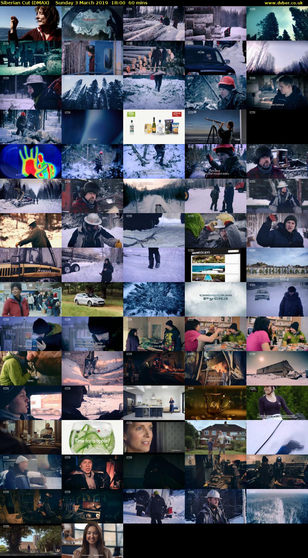 Siberian Cut (DMAX) Sunday 3 March 2019 18:00 - 19:00