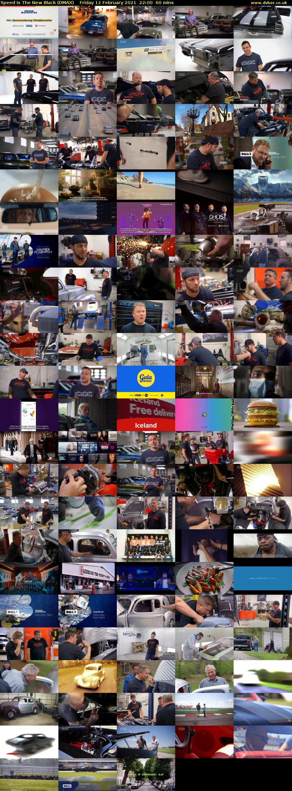 Speed Is The New Black (DMAX) Friday 12 February 2021 22:00 - 23:00