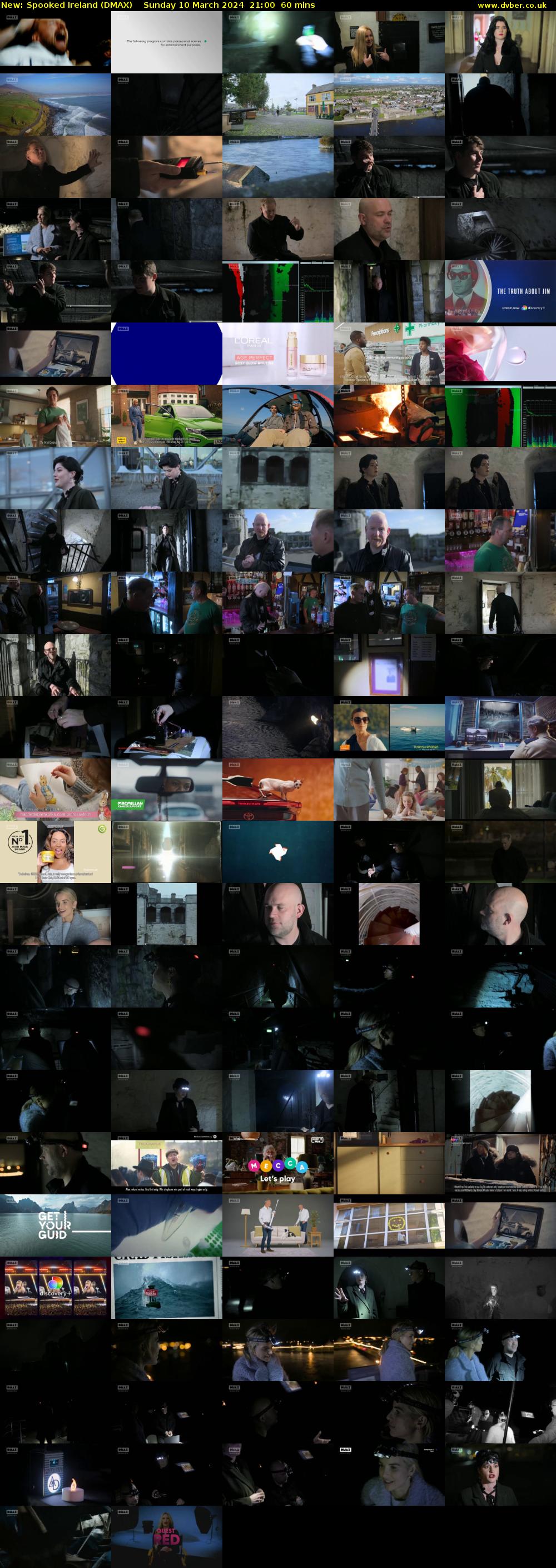 Spooked Ireland (DMAX) Sunday 10 March 2024 21:00 - 22:00