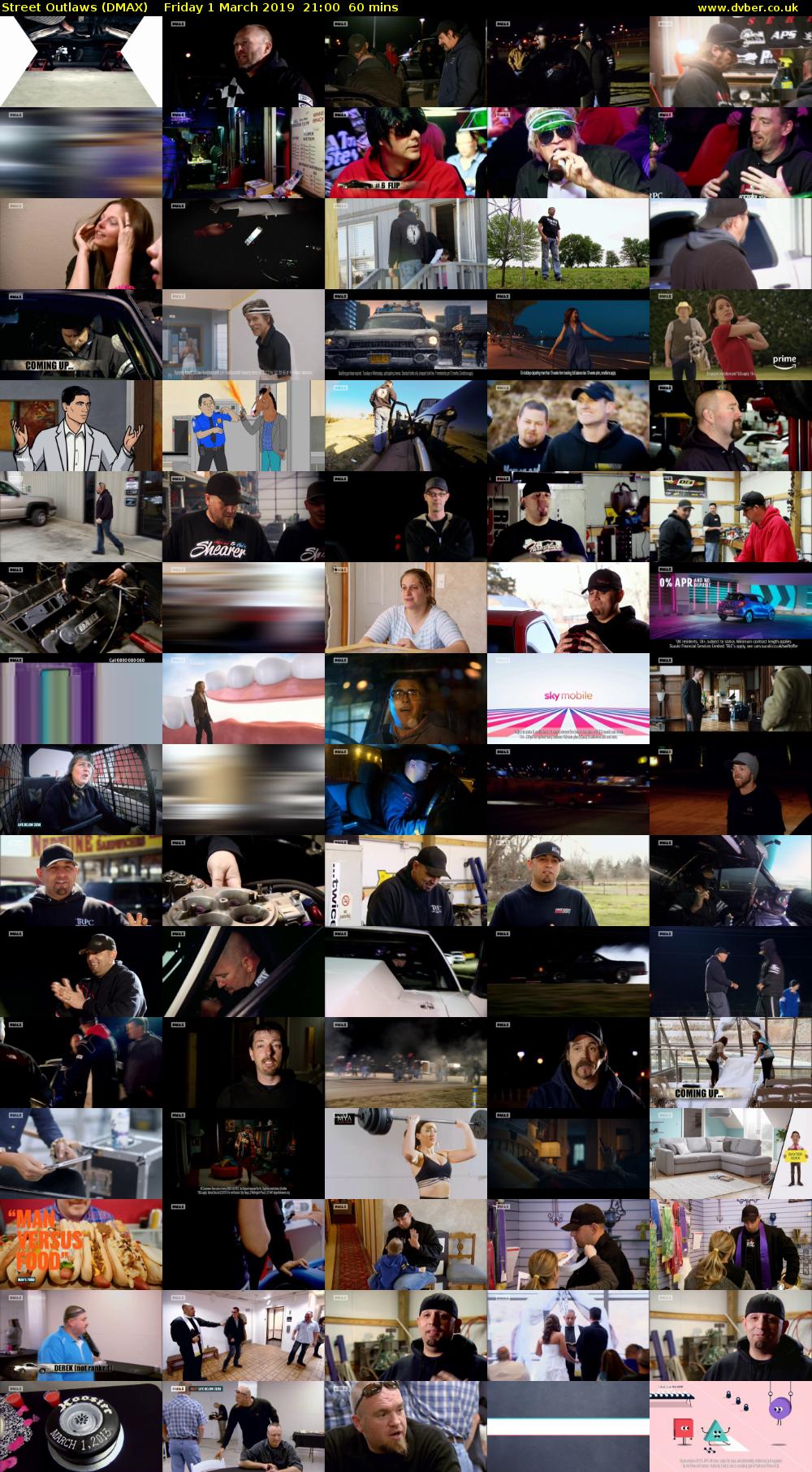 Street Outlaws (DMAX) Friday 1 March 2019 21:00 - 22:00