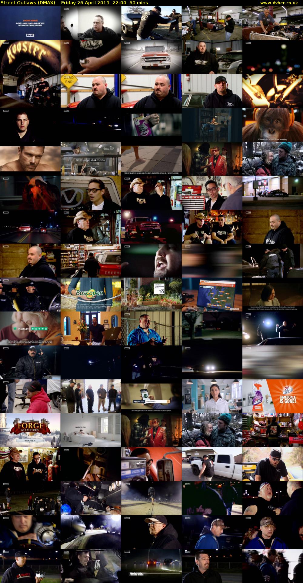 Street Outlaws (DMAX) Friday 26 April 2019 22:00 - 23:00