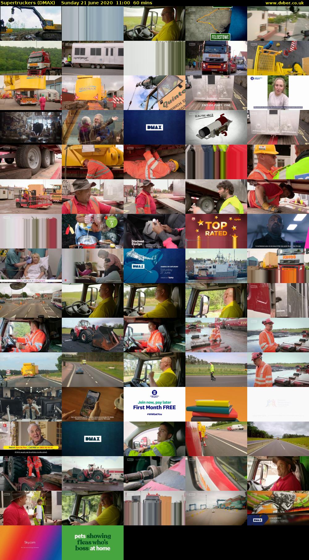 Supertruckers (DMAX) Sunday 21 June 2020 11:00 - 12:00