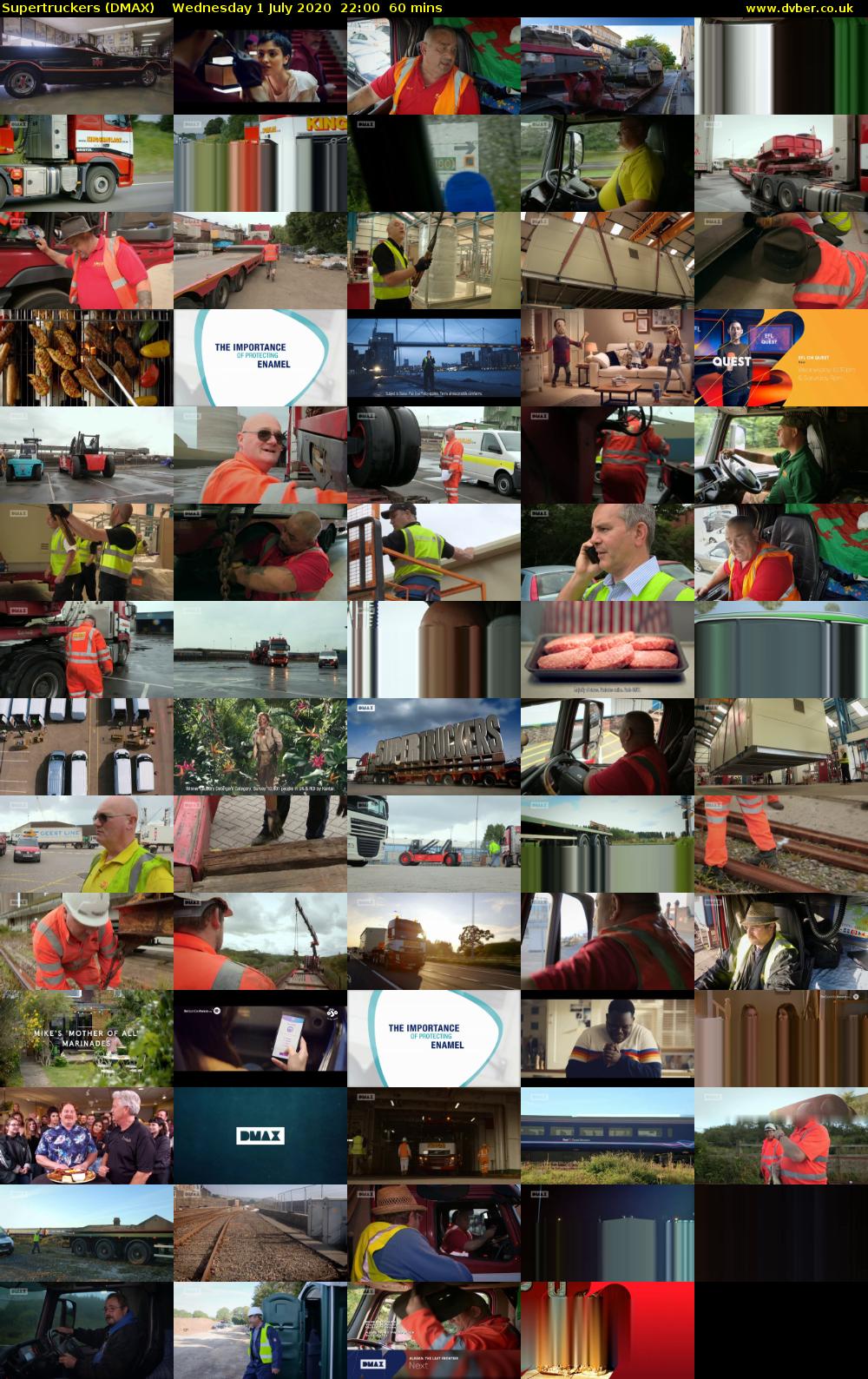 Supertruckers (DMAX) Wednesday 1 July 2020 22:00 - 23:00
