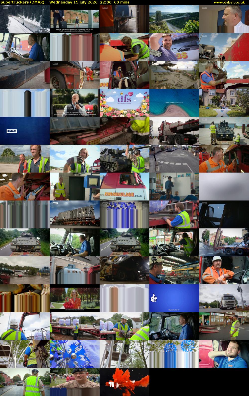 Supertruckers (DMAX) Wednesday 15 July 2020 22:00 - 23:00