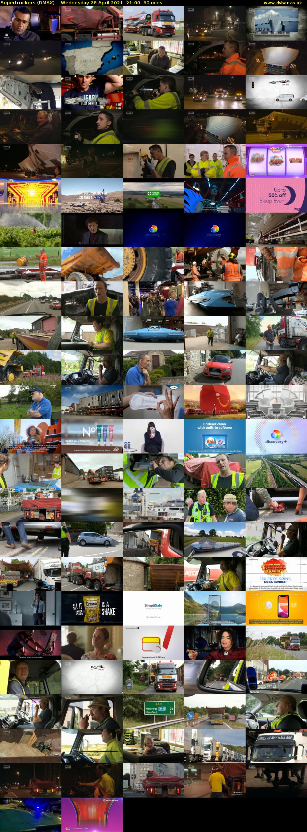 Supertruckers (DMAX) Wednesday 28 April 2021 21:00 - 22:00