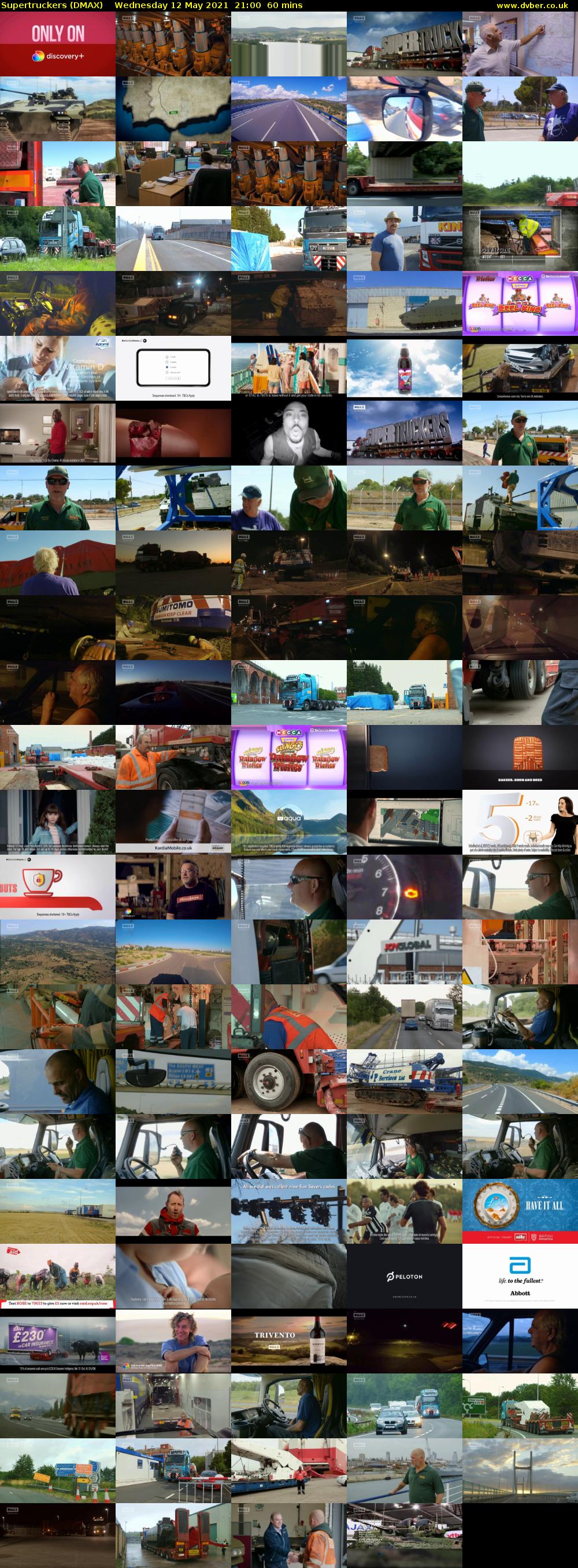 Supertruckers (DMAX) Wednesday 12 May 2021 21:00 - 22:00