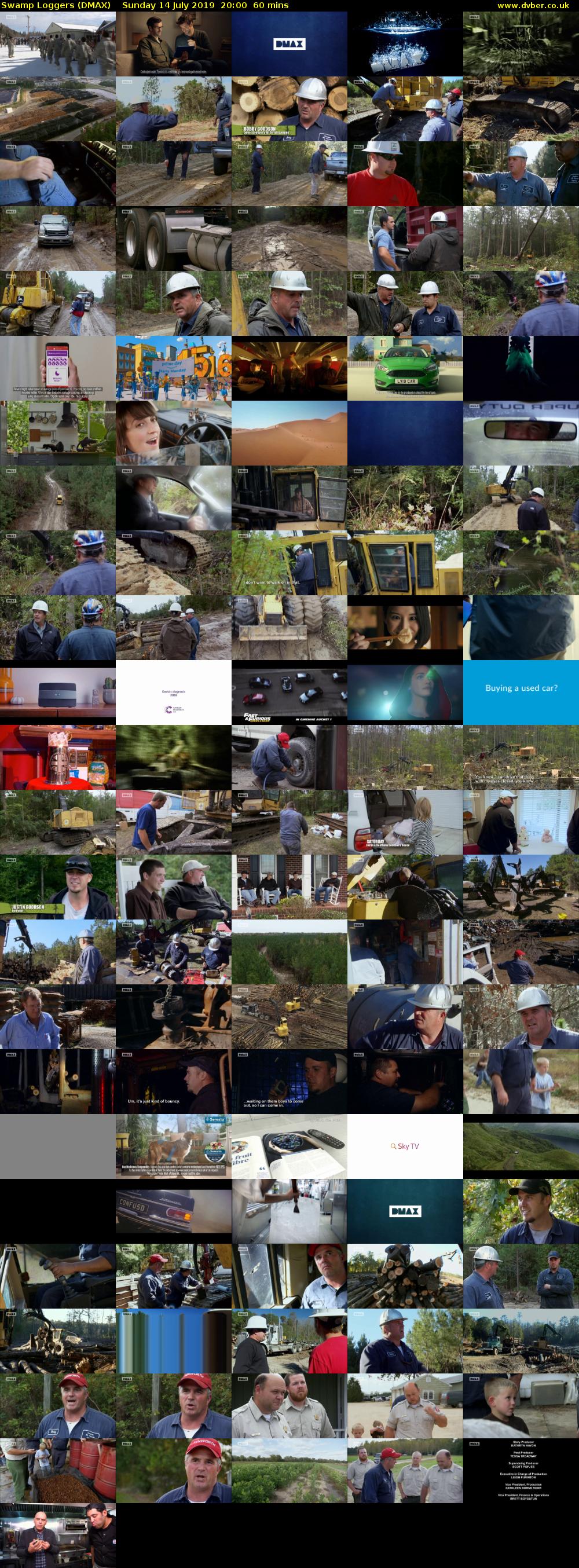 Swamp Loggers (DMAX) Sunday 14 July 2019 20:00 - 21:00
