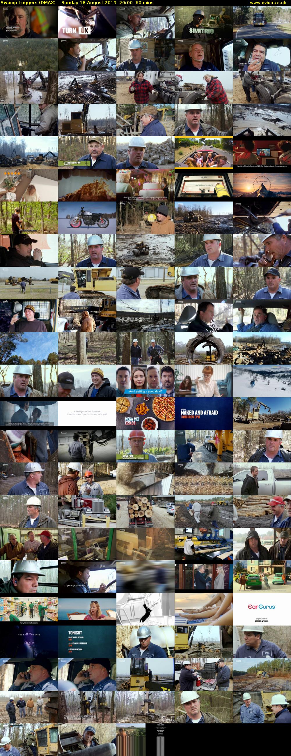 Swamp Loggers (DMAX) Sunday 18 August 2019 20:00 - 21:00