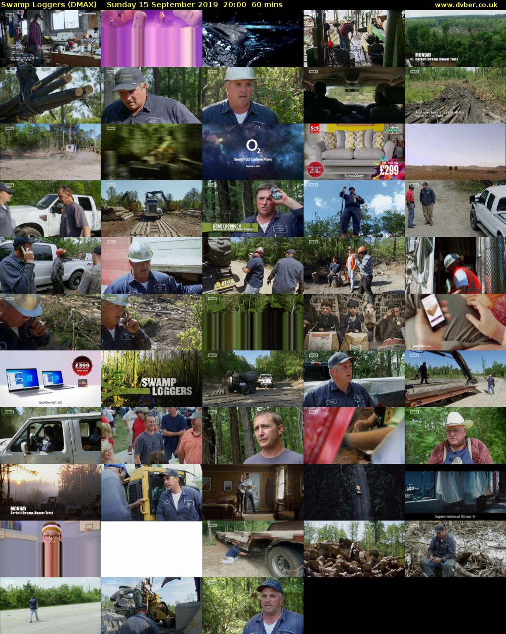 Swamp Loggers (DMAX) Sunday 15 September 2019 20:00 - 21:00