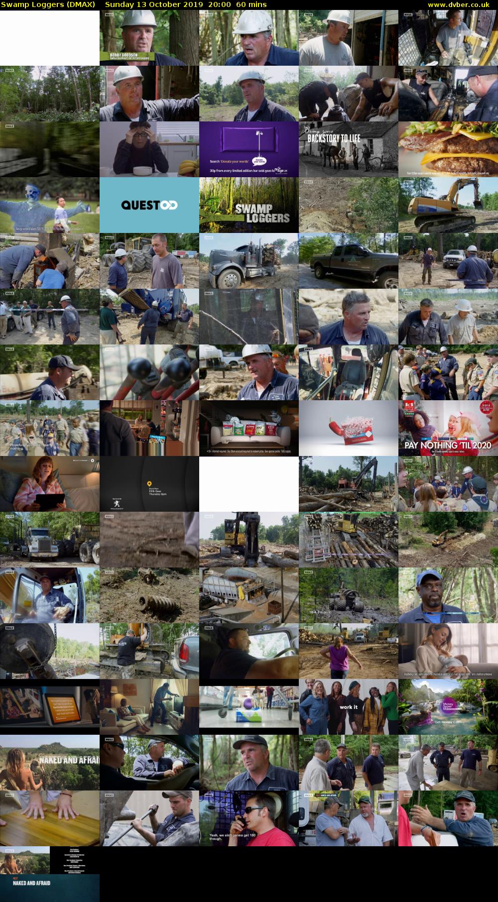 Swamp Loggers (DMAX) Sunday 13 October 2019 20:00 - 21:00