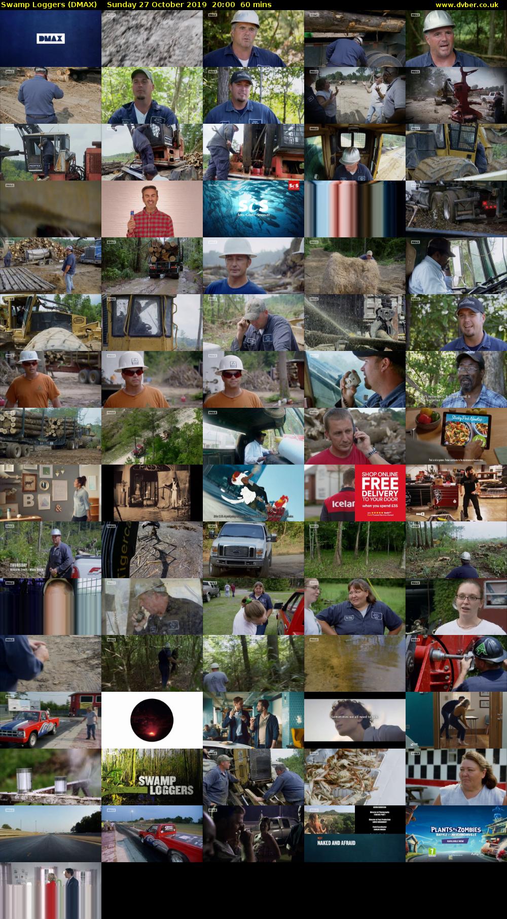 Swamp Loggers (DMAX) Sunday 27 October 2019 20:00 - 21:00