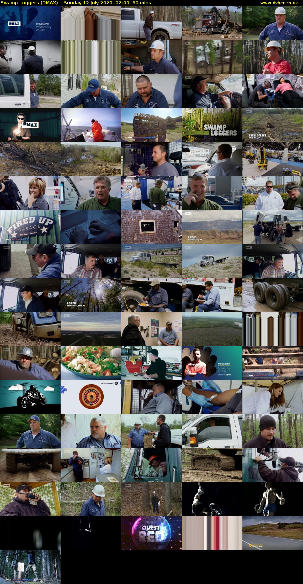 Swamp Loggers (DMAX) Sunday 12 July 2020 02:00 - 03:00
