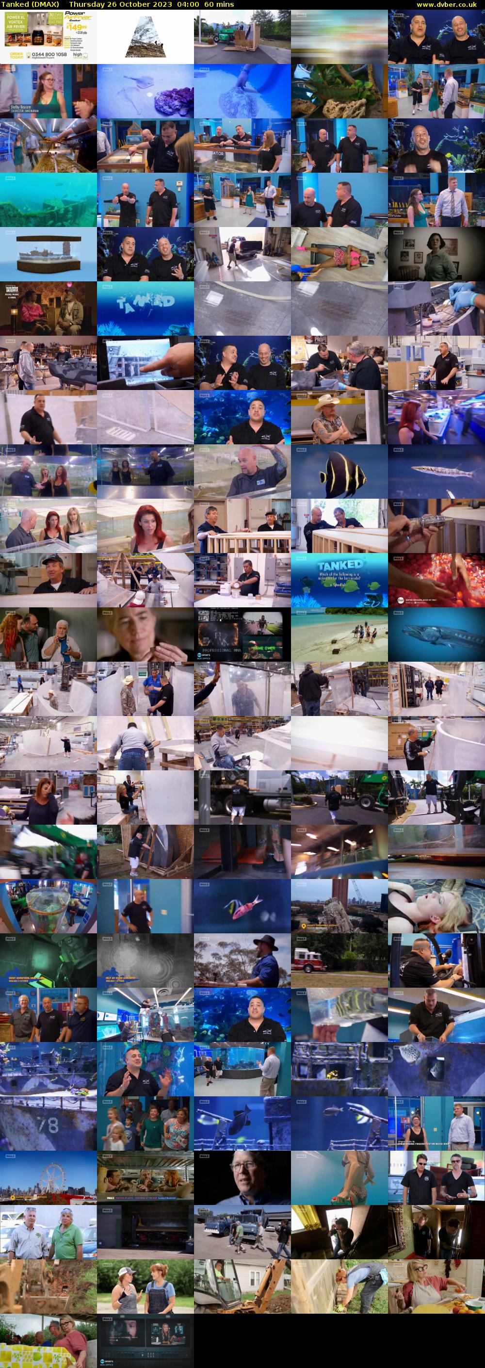 Tanked (DMAX) Thursday 26 October 2023 04:00 - 05:00